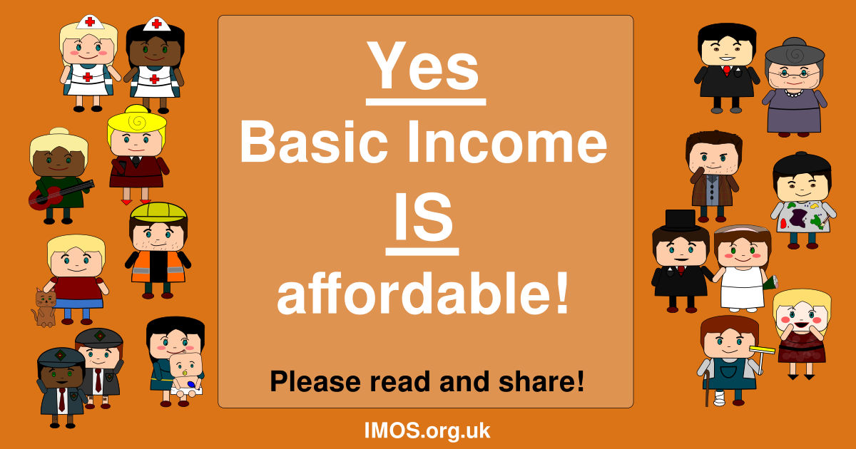 Yes! Basic Income IS affordable!